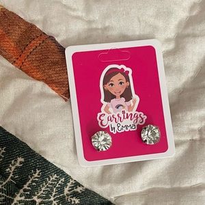 NWOT. Earrings by Emma. Plastic posts for sensitive ears.